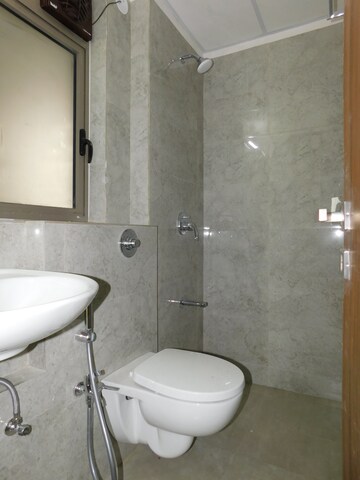 Attached Bathroom in 1 BHK Apartment at Sheth Irene, Malad West – for Rent