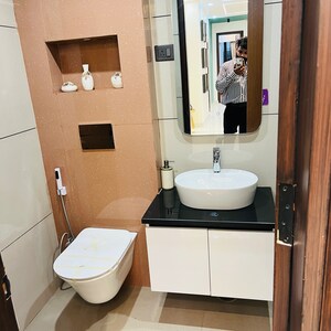 Bathroom in 3 BHK Apartment at Addela The Legacy, Raj Nagar Extension – for Sale