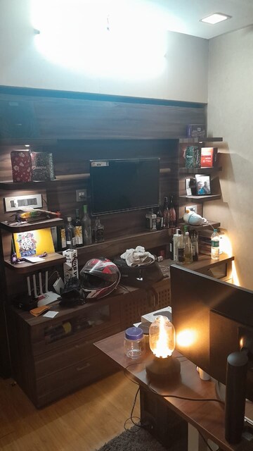 Living Room in 1 BHK Apartment at Royal Palms, Goregaon East – for Rent
