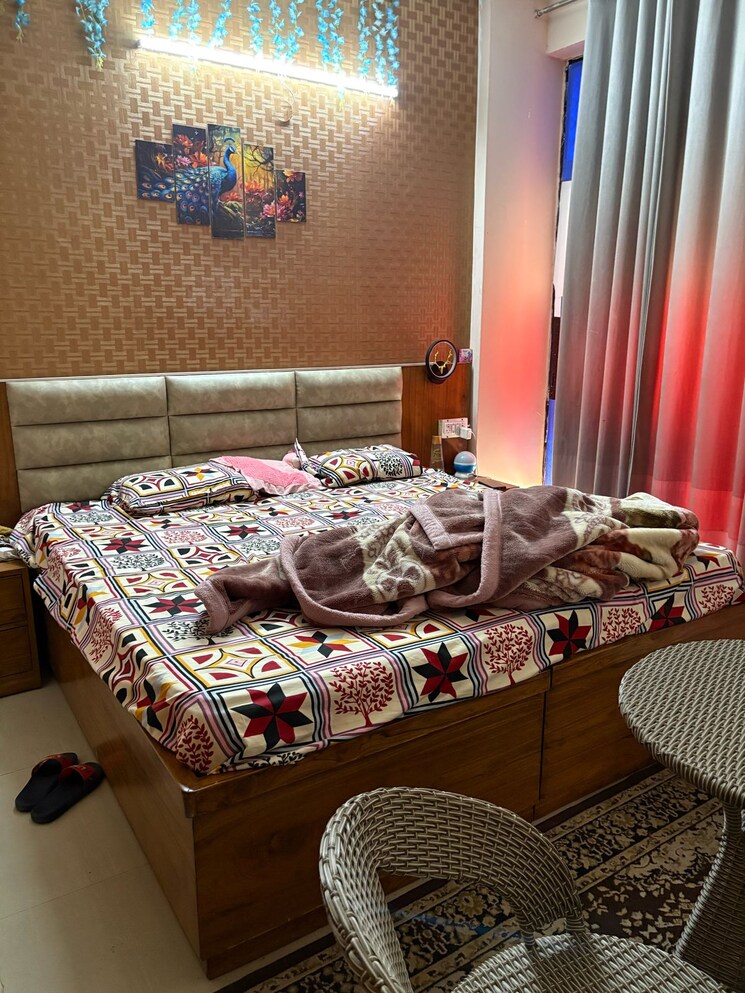 Bedroom, artique-uptown-skylla 3 Bedroom 1665 Sq.Ft. Apartment In International Airport Road Zirakpur 8882960