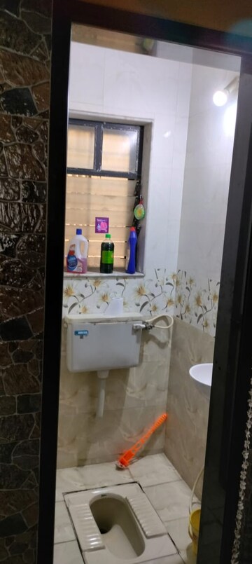 Bathroom in 1 BHK Apartment at HDIL Dheeraj Regency, Borivali East – for Rent