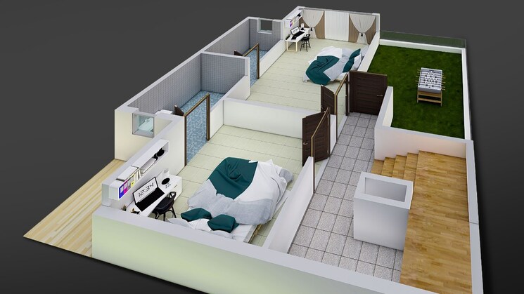 Exterior View, new panvel 3 Bedroom 1462 Sq.Ft. Independent House In New Panvel Navi Mumbai 8882921