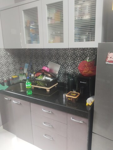 Kitchen in 2 BHK Apartment at Lodha Amara, Kolshet Road – for Rent