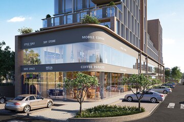  Office Space – Exterior View View at Shreeya Atlanta, Thaltej - for Rent