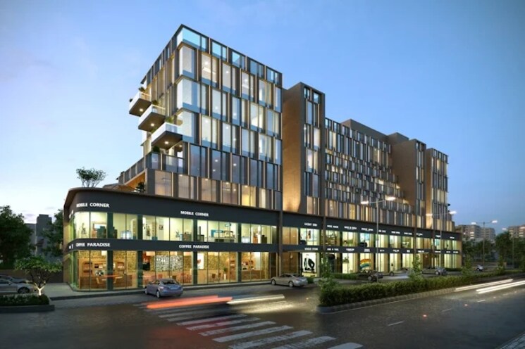 Exterior View, shreeya-atlanta Commercial Office Space 800 Sq.Ft. In Thaltej Ahmedabad 8883360