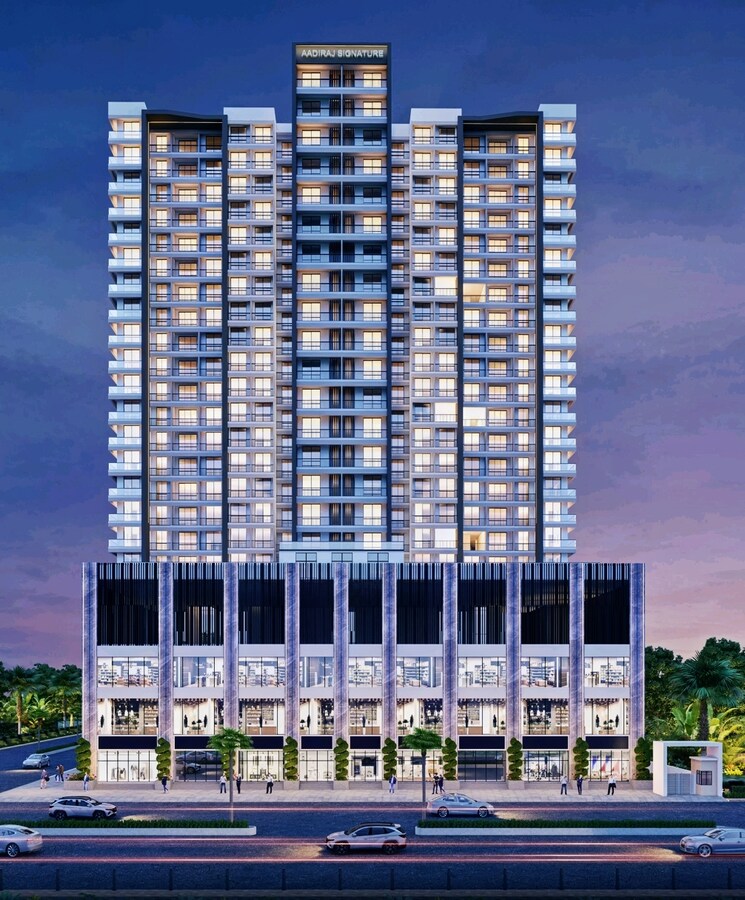 Exterior View, aadiraj-signature 2 Bedroom 670 Sq.Ft. Apartment In Nalasopara West Palghar 8883383