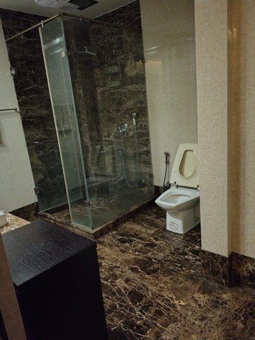 Bathroom in 4 BHK Builder Floor at Green Park – for Sale