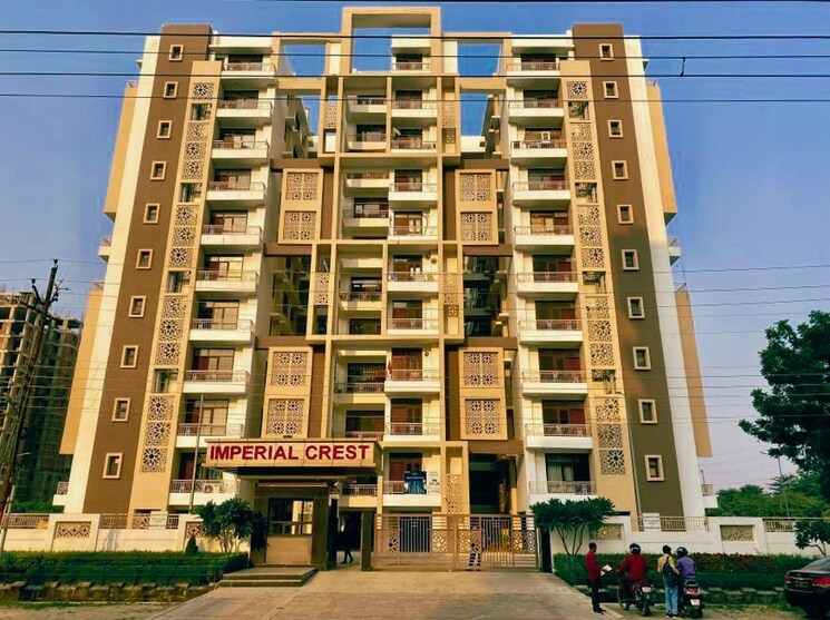Exterior View, gandharva-imperial-crest 3 Bedroom 1845 Sq.Ft. Apartment In Vrindavan Yojna Lucknow 8883604