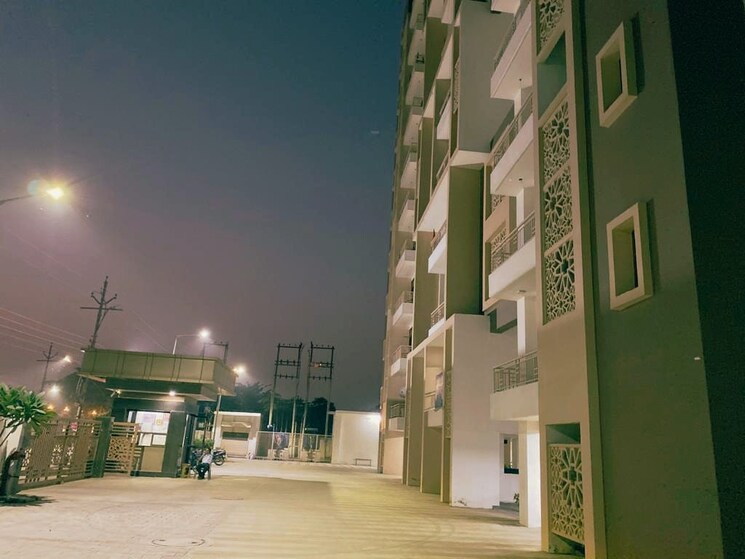 Exterior View, gandharva-imperial-crest 3 Bedroom 1843 Sq.Ft. Apartment In Vrindavan Yojna Lucknow 8883636