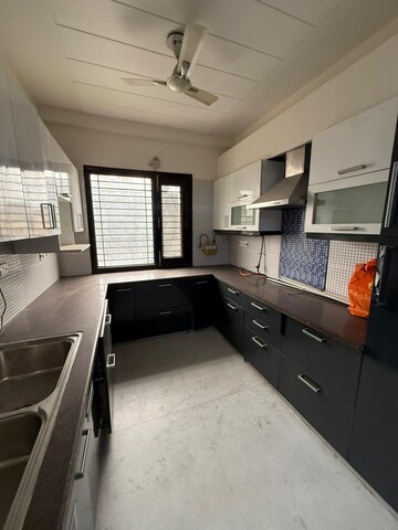 Kitchen in 3 BHK Builder Floor at Paschim Vihar – for Rent