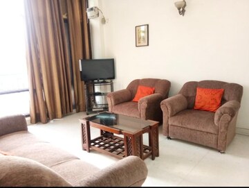 Living Room in 2.5 BHK Builder Floor at East Of Kailash – for Rent