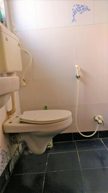 Bathroom in 2 BHK Apartment at HDIL Dheeraj Diamond, Malad West – for Rent
