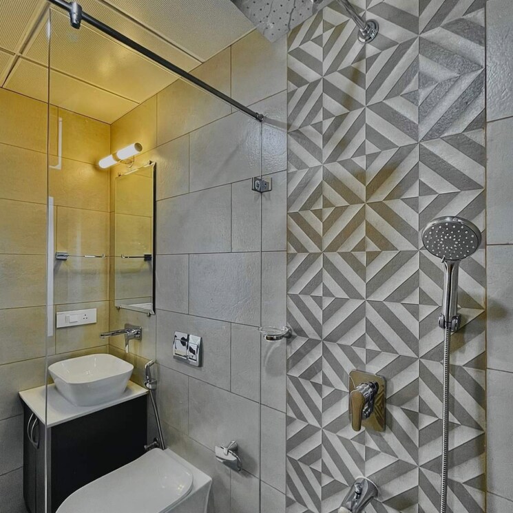 Bathroom, goregaon east 3 Bedroom 1300 Sq.Ft. Apartment In Goregaon East Mumbai 8883559