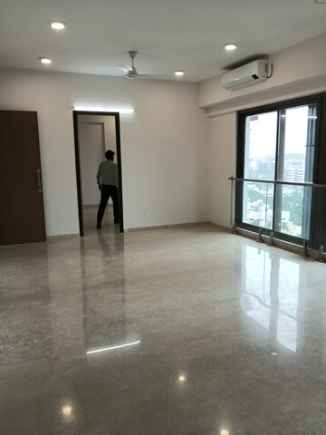 Living Room in 4 BHK Apartment at Adani Ten BKC, Bandra East – for Rent