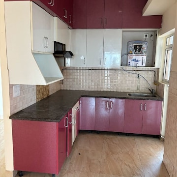 Kitchen in 3 BHK Apartment at SKA Greenarch, Panchsheel Green – for Rent