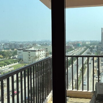 Balcony in 3 BHK Apartment at SKA Greenarch, Panchsheel Green – for Rent
