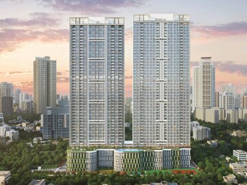 3.5 BHK Apartment – Exterior View View at K Raheja Modern Vivarea, Mahalaxmi - for Sale