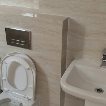 Bathroom in 3 BHK Apartment at Emenox La Solara, Panchsheel Green – for Rent