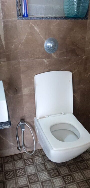 Bathroom in 1 BHK Apartment at Regency Anantam, Dombivli East – for Rent