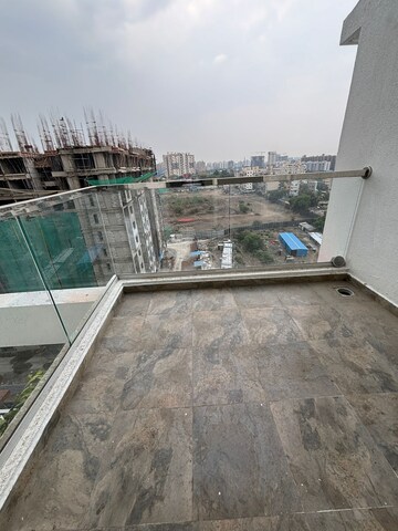 Balcony in 2 BHK Apartment at Goyal My Home Kiwale, Kiwale – for Rent