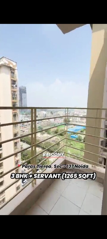 Staircase in 3.5 BHK Apartment at Paras Tierea, Sector 137 – for Sale