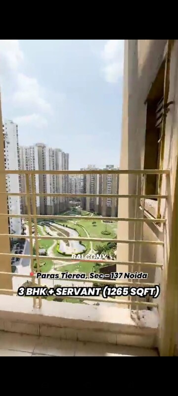 Staircase in 3.5 BHK Apartment at Paras Tierea, Sector 137 – for Sale