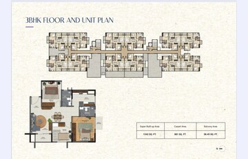 Master Plan in 2 BHK Apartment at Aratt Alchemy Elixir, Electronic City Phase I – for Sale