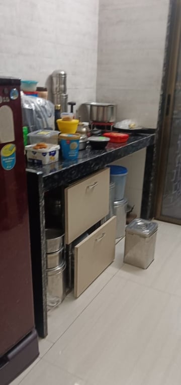 Kitchen in 2 BHK Apartment at Regency Anantam, Dombivli East – for Rent