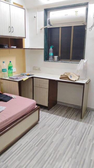 Bedroom in 1 BHK Apartment at Karnatak CHS, Mahim – for Rent