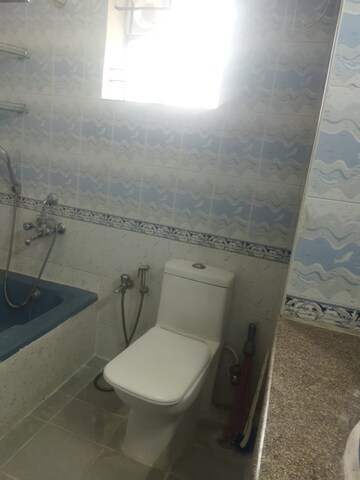 Bathroom in 3 BHK Apartment at Ramky Utsav Apartments, Sanjay Nagar – for Rent