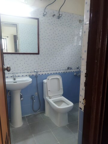 Bathroom in 3 BHK Apartment at Ramky Utsav Apartments, Sanjay Nagar – for Rent