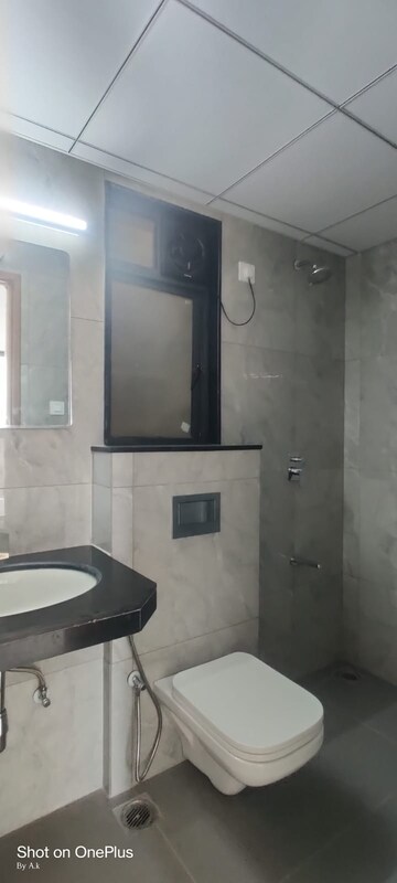 Bathroom in 1 BHK Apartment at Godrej Urban Park, Chandivali – for Rent