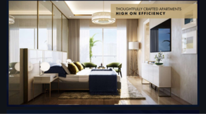 Living Room in 2 BHK Apartment at M3M Capital, Sector 113 – for Sale