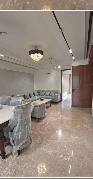 Living Room in 3 BHK Builder Floor at Sector 7 – for Sale