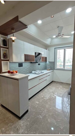 Kitchen in 3 BHK Builder Floor at Sector 7 – for Sale