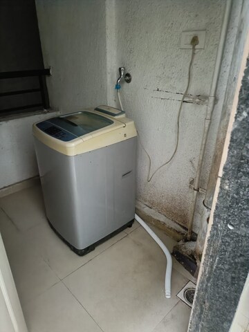 Bathroom in 3 BHK Apartment at Giriraj Grandiose, Wakad – for Rent