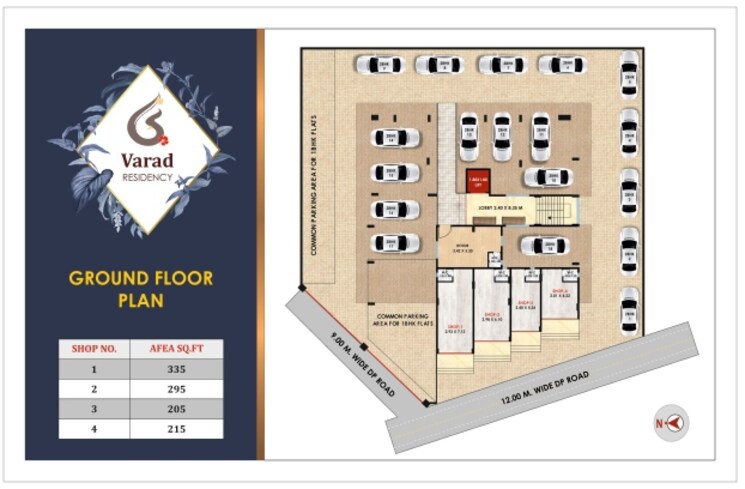Floor Plan, nashik road 2 Bedroom 915 Sq.Ft. Builder Floor In Nashik Road Nashik 8883920