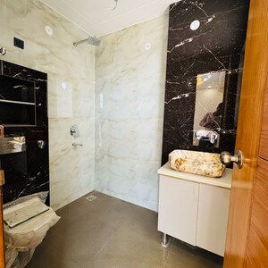 Living Room in 3 BHK Builder Floor at Ansal API Esencia, Sector 67 – for Sale