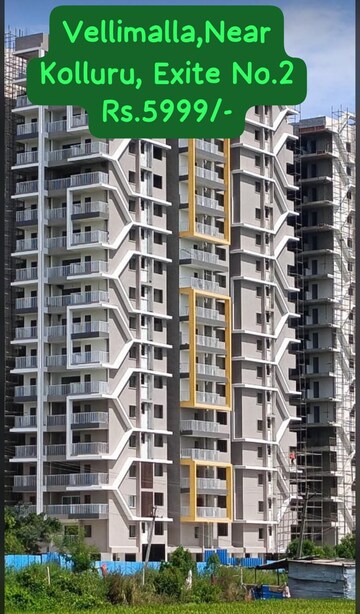 2 BHK Apartment – Exterior View View at Aaditris Empire Apartments, Velmala - for Sale