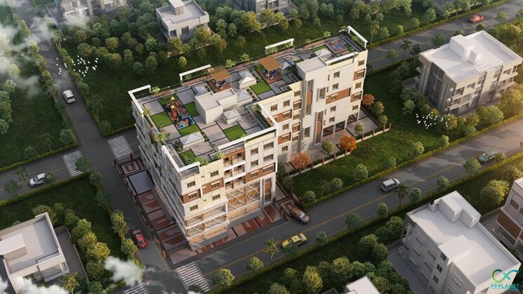 Exterior View, matigara 3 Bedroom 1092 Sq.Ft. Apartment In Matigara Siliguri 8884306