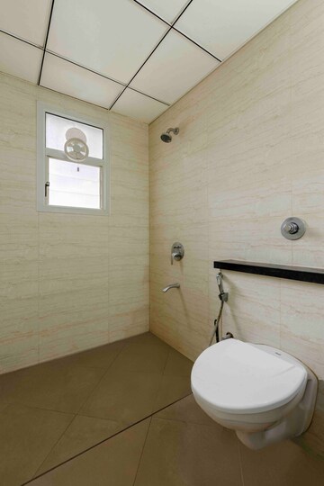 Attached Bathroom in 3 BHK Apartment at Sobha Habitech, Whitefield – for Rent