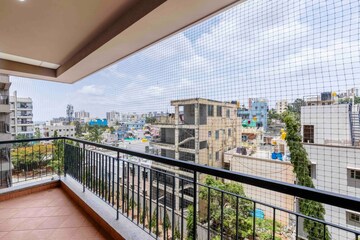 Balcony in 3 BHK Apartment at Sobha Habitech, Whitefield – for Rent