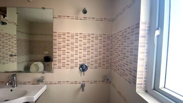 Bathroom in 3 BHK Apartment at Supreme Homes, Dhakoli – for Rent