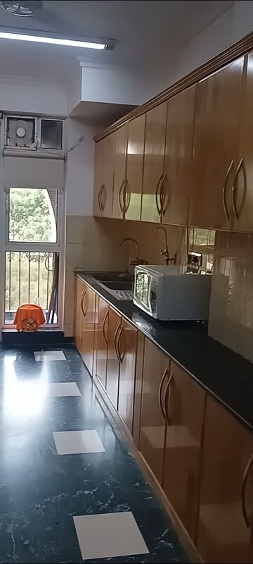 Kitchen in 4 BHK Apartment at DLF Westend Heights, Sector 53 – for Rent