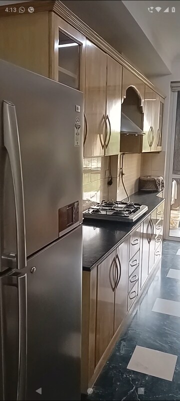 Kitchen in 4 BHK Apartment at DLF Westend Heights, Sector 53 – for Rent