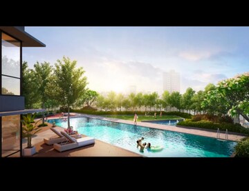 Swimming Pool in 2 BHK Apartment at Lodha Vista, Lower Parel – for Rent