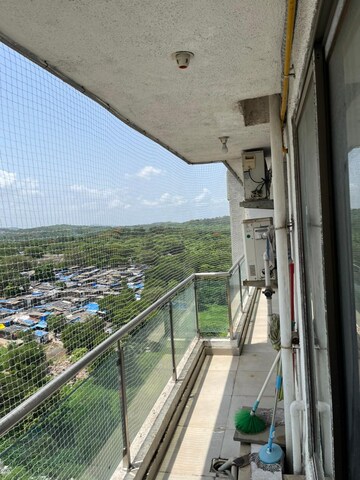 Balcony in 1 BHK Apartment at Conwood Astoria, Goregaon East – for Rent
