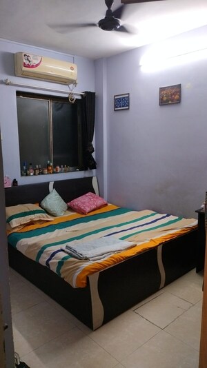 Bedroom in 2 BHK Apartment at Shree Shantinekatan, Kharghar – for Sale