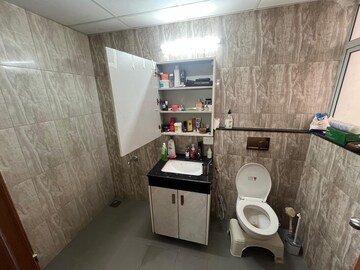 Bathroom in 2 BHK Apartment at Shapoorji Pallonji Joyville Gurgaon, Sector 102 – for Rent