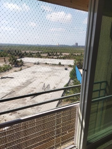 Balcony in 2 BHK Apartment at Gurukrupa Marina Enclave, Malad West – for Rent